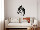 Horse Head Metal Wall Art