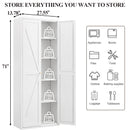Adjustable 2 Door Storage Cabinet With Adjustable Shelves