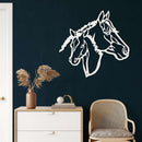 Horse Head Metal Wall Art