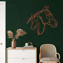 Horse Head Metal Wall Art