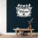 Welcome Metal Wall Art