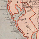 Vintage Map of Florida 1842