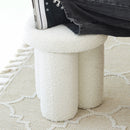 Wesley - Stool - Ivory by HouseOfZazla