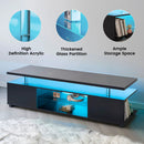TV Stant With LED And Large Side Cabinet by Unique Piece Furniture