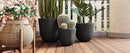 U_STYLE Lightweight MGO Planter Set of 3 by HouseOfZazla