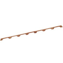 Whitecap Teak Handrail - 7 Loops - 73"L