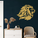 Lion Head Metal Wall Art