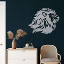 Lion Head Metal Wall Art