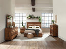 Winslow 5-piece Eastern King Bedroom Set Smokey Walnut