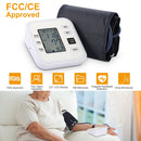 Arm Blood Pressure Monitor with Adjustable Cuff (8.7in-12.6in) Irregular Heartbeat Detector Voice Broadcast 2UsersÊ99 Memories LCD Display CE FDA Appr