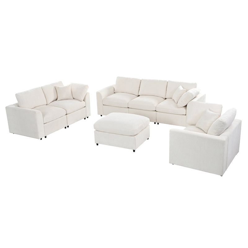 U-Style 4-Piece Modular Sofa Set, photo 4 of 10