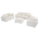 U-Style 4-Piece Modular Sofa Set