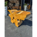 Organic Teak Erosion Console Large (2)