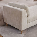 Modern Upholstered End Of Bed Bench With Armrests by HouseOfZazla