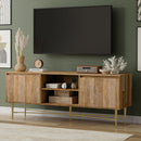 Fallon - TV Media Stand - Natural by HouseOfZazla