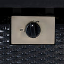 28-inch Iron Square Propane Fire Pit Table