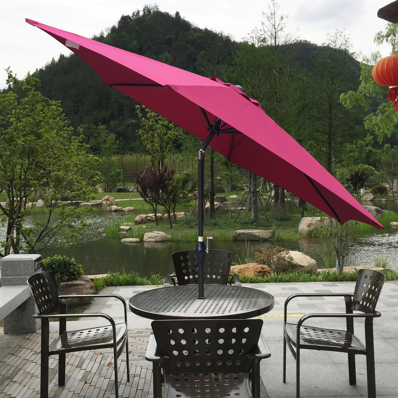 9FT UMBRELLA Burgundy