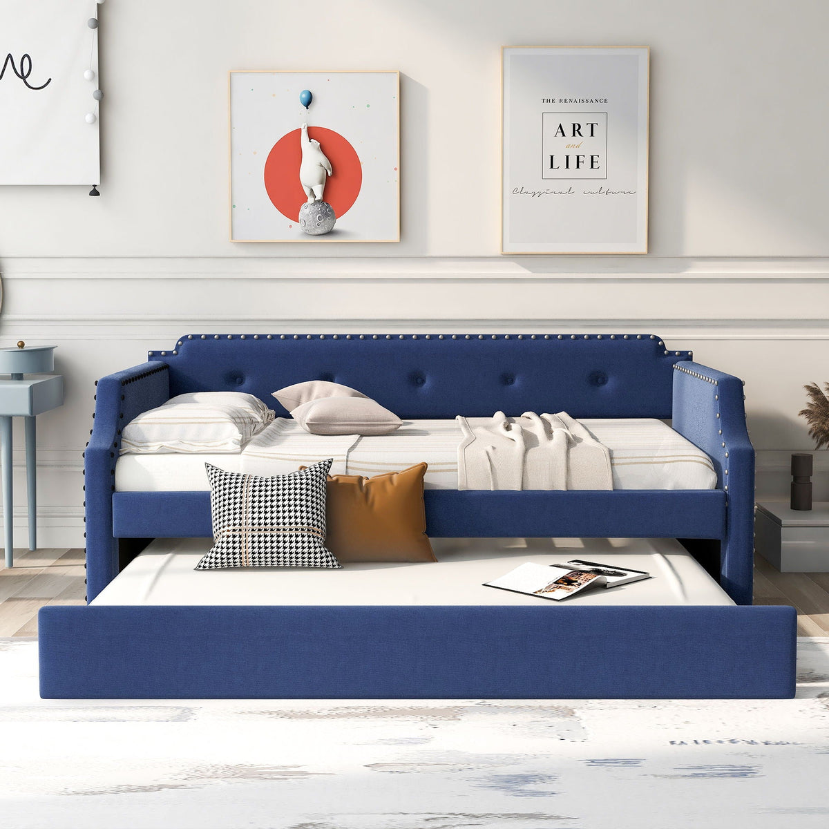Upholstered Daybed With Trundle, photo 17 of 40