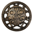 Antique Bronze Metal Stepping Stone Lady Bug - Cast Aluminum