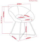 Barrett - Upholstered Accent Chair by HouseOfZazla