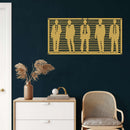 Men Fashion Metal Wall Art