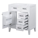 30" Bathroom Vanity Cabinet Base Without Sink by HouseOfZazla