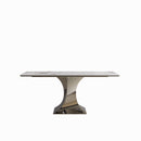 Modern Rectangular Dining Table For 6 With Chairs