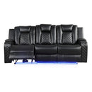 Benz - LED & Power Reclining Sofa by HouseOfZazla