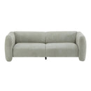 Tonson 83" 3-Seater Boucle Sofa with Wave Design by HouseOfZazla