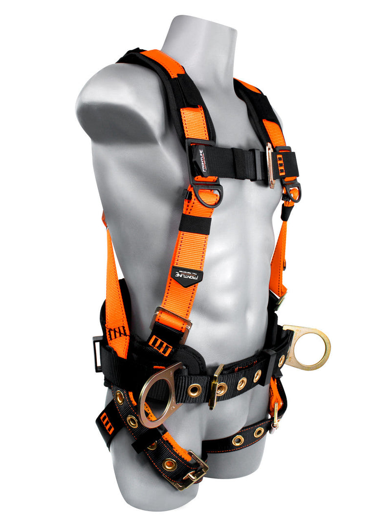 Frontline 50CTB Combat Construction Style Full Body Harness with Tongue Buckle Belt & Legs 3X/4X