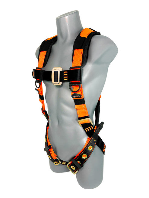 Frontline 50VTB Combat Economy Series Full Body Harness with Tongue Buckle Belt 3X/4X