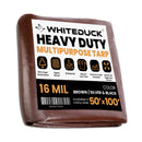 Super Heavy Duty Poly Tarp Cover Thick 16 Mil, 8 oz