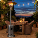 50 000 BTU Patio Propane Gas Heater with Stainless Steel Burner by DirectDeals