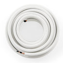 50 Feet Mini Split Line Set with 1/4 Inch and 3/8 Inch O.D. Copper Pipes Tubing by DirectDeals