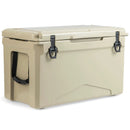 50 QT Rotomolded Cooler Insulated Portable Ice Chest with Integrated Cup Holders by LJGDeals