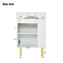 Bathroom Vanity, Combo Cabinet, Bathroom Storage Cabinet, Single Ceramic Sink by HouseOfZazla