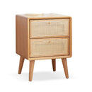 Bedside Cabinet, Modern Simple Nightstands European Beech by HouseOfZazla