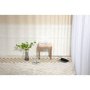 Small Padded Bench, Square Upholstered Rustic Ottoman Bench, Vanity Stools for Bedroom