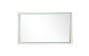 60x36 LED Lighted Bathroom Wall Mounted Mirror with High Lumen+Anti-Fog Separately Control