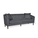 Contemporary 3 Seater Sofa With Accents by HouseOfZazla