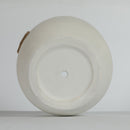 Round Concrete Planter Set of 2, Large Handmade Off White Pots