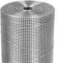 Wire Mesh Fence Roll 60in x 50ft, 1/2in x 1/2in 19GA Galvanized Steel Poultry Netting by HouseOfZazla