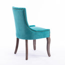Ultra - Side Dining Chair, Nail Head (Set of 2) by Unique Piece Furniture