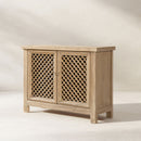 Arden - 2 Door Accent Storage Cabinet - Natural by HouseOfZazla