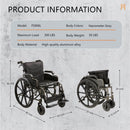 Lightweight Foldable Nursing Wheelchair For Adults by HouseOfZazla
