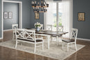 Mountina - Bench - Brown / White by HouseOfZazla