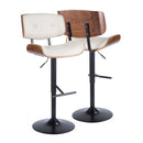 Lombardi - Mid Century Modern Adjustable Barstool by HouseOfZazla