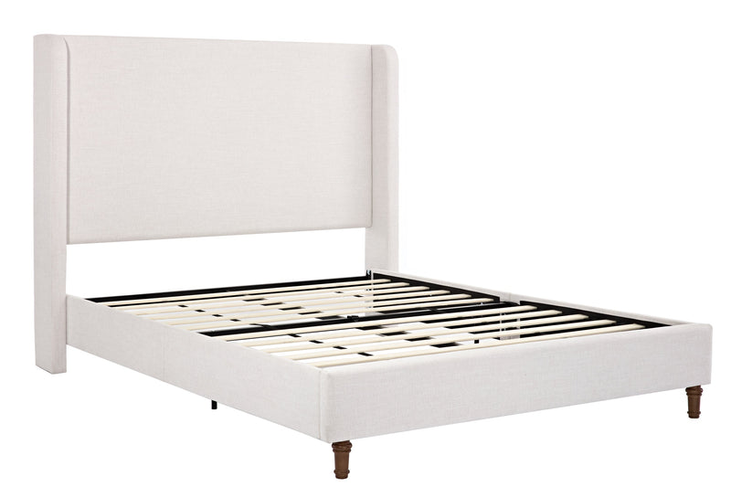 Walker Edison | Harper Tall 54" Headboard Upholstered Queen Bed