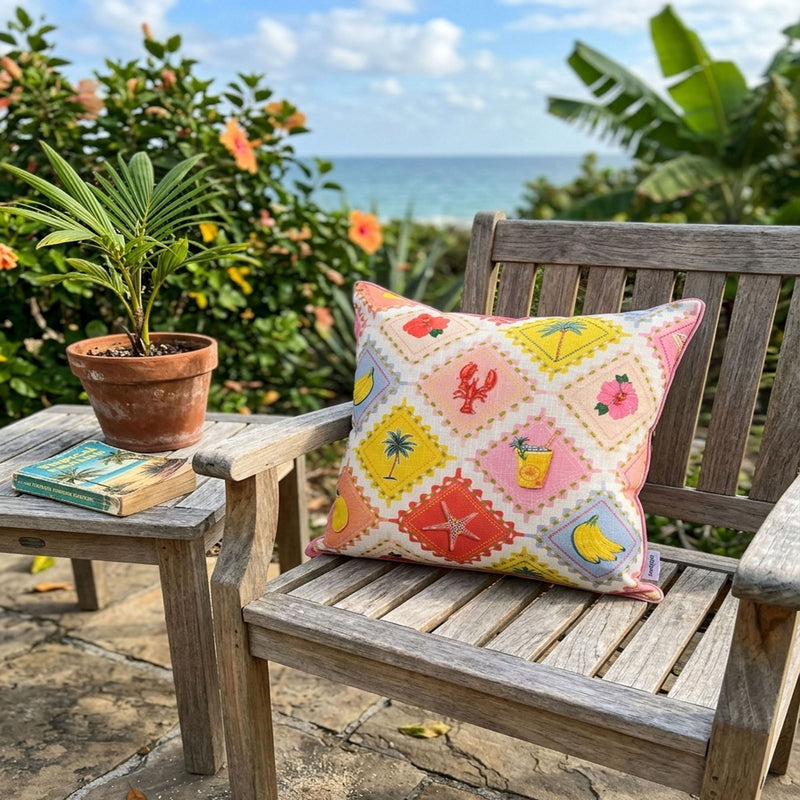 Outdoor Pillows, Weather Resistant (Set of 2) - Multi, photo 4 of 5