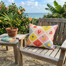 Outdoor Pillows, Weather Resistant (Set of 2) - Multi by HouseOfZazla